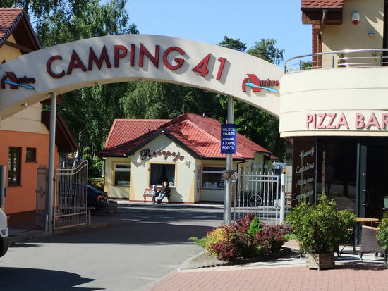 Camping Nr. 41 in Leba, sehr schön parkähnlich angelegt