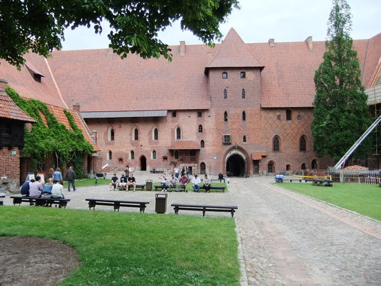 Ein Teil des Innenhofes