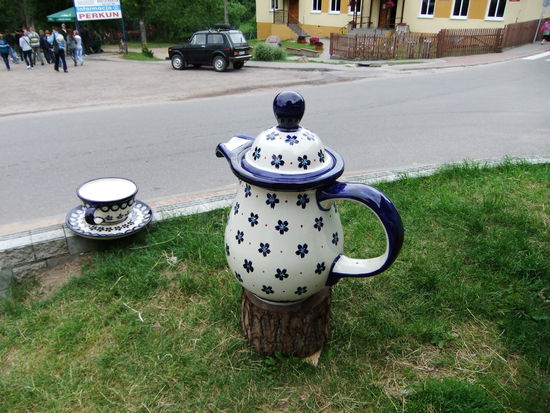Auf dem Bauernmarkt in Krutyn