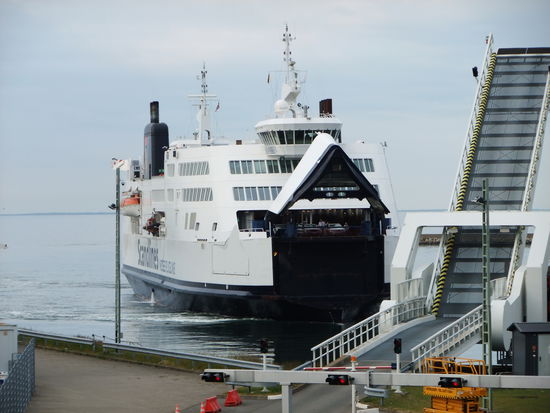 Die Fähre von Puttgarden nach Rödby