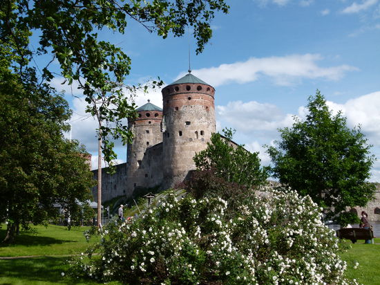 Die Burg in Savonlinna