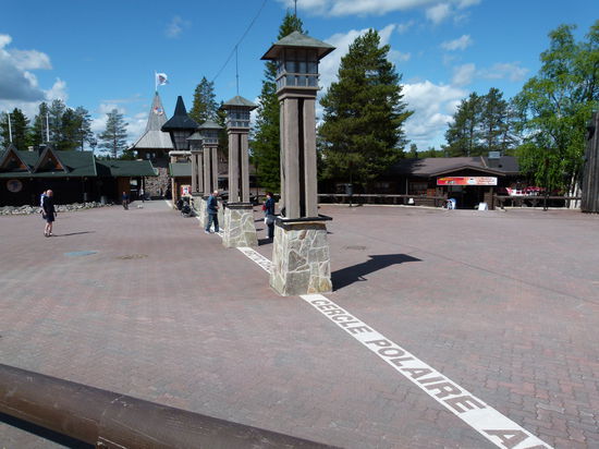 Das Nikolausdorf auf dem Polarkreis