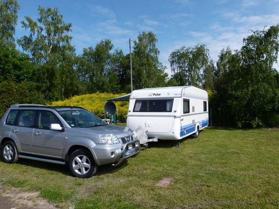 Abendstimmung Camping Bredäng
