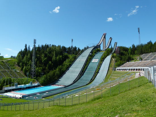 Im Sommer mit Freibad