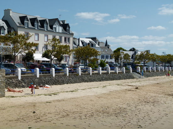 Strandpromenade von Locquirec