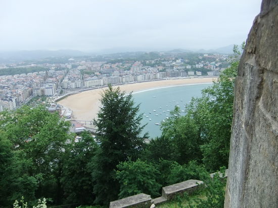 Blick auf San Sebastian