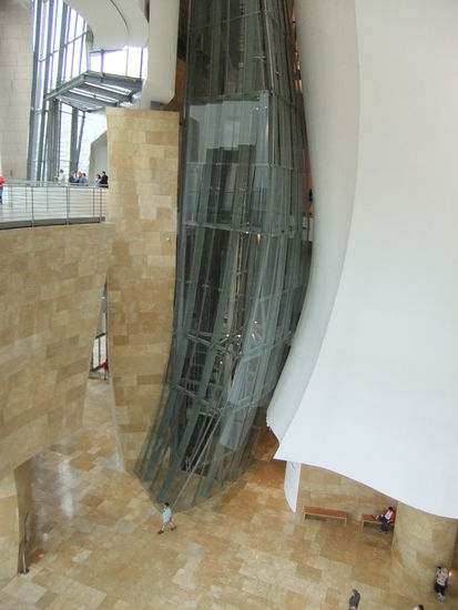 Fahrstuhl im Guggenheim-Museum