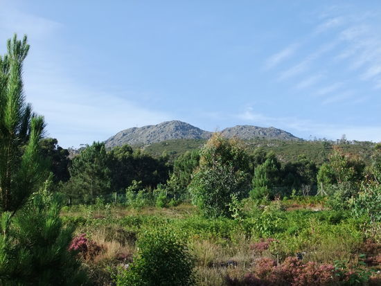 Gebirge um den Campingplatz