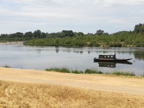 Radweg entlang der Loire