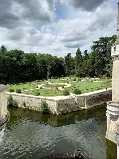 Ein Teil der Schloßpark-Anlage