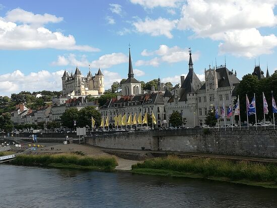 Saumur mit Burg