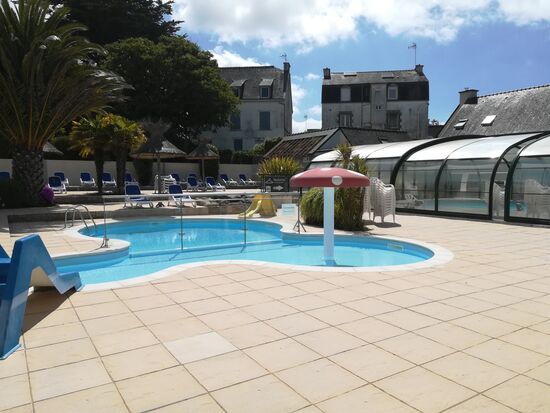 Schwimmbad auf dem Campingplatz