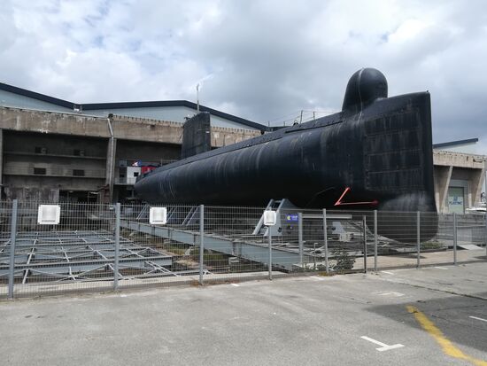 U-Boot vor dem Museum