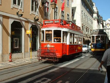 Schöne alte Strassenbahn