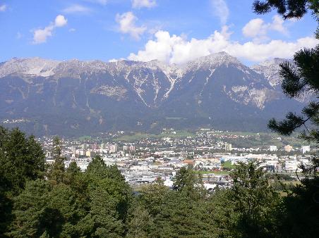 Blick auf Innsbruck