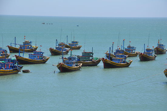 Auf dem Weg kommen wir am Fischerhafen vorbei