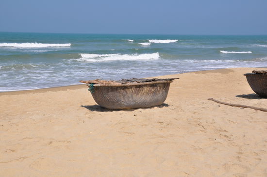 Fast Menschen leerer Strand 