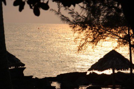 Mango Bay Resort auf der Insel Phu Quoc - Abendstimmung
