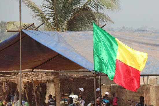 Flagge von Benin