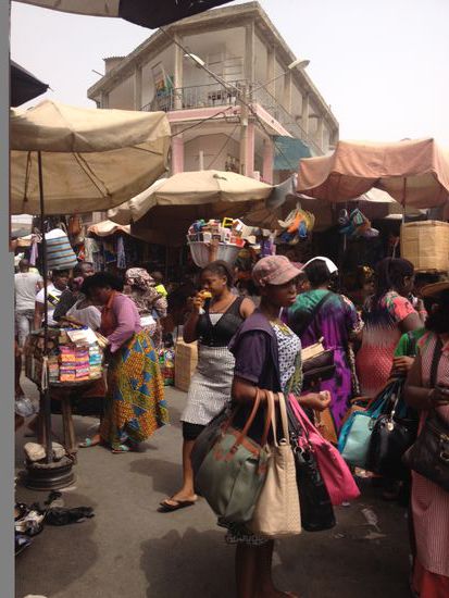 Der Markt in Lomé