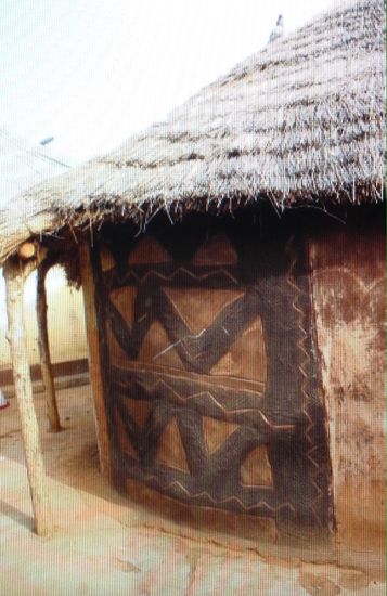 Hübsch verzierte Häuser