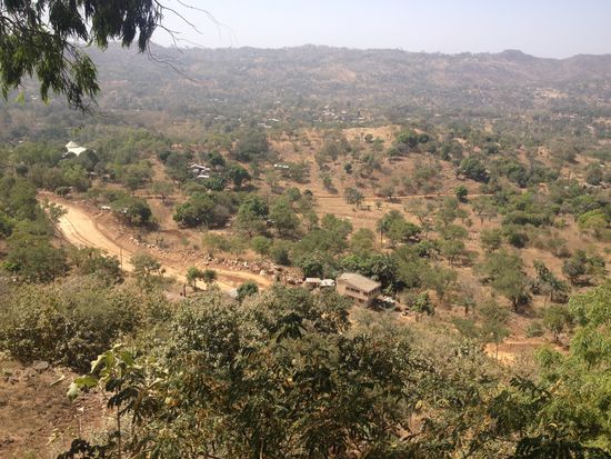 Da unten bis hier hoch sind wir gelaufen, oder doch gewandert?