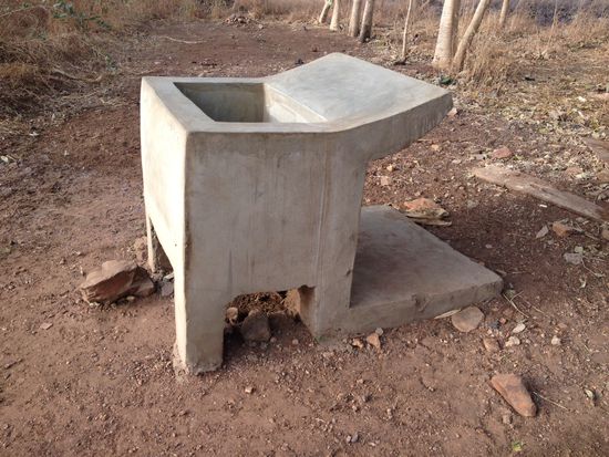 Platz zum Wäsche waschen