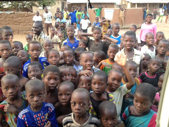 Sie begleiteten uns zum Bus