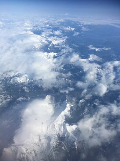 Über den Alpen