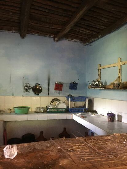 Küche am Campingplatz