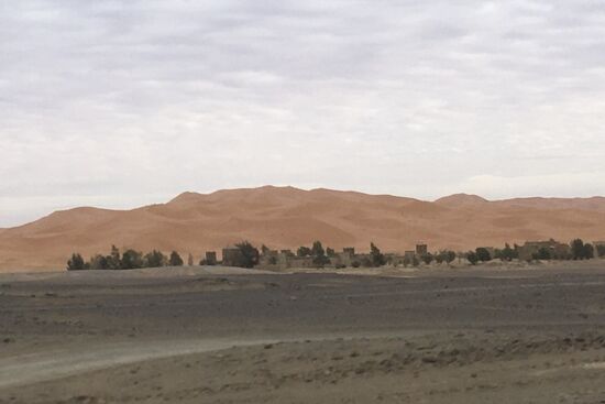 Die Sahara ist in Sicht