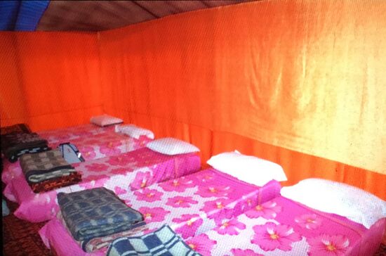 Ausreichend Platz für uns drei