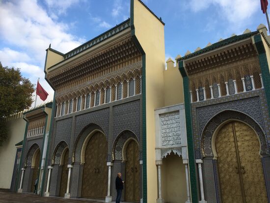 Das Tor zum Königspalast „Dar El Makhzen“