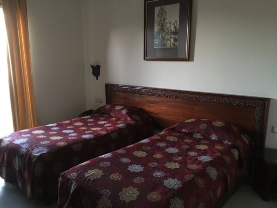 Unser heutiges Zimmer im Hotel Rif