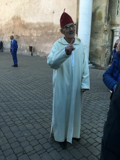 Idriss – unser heutiger örtlicher Reiseführer