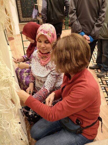 Ich lerne einen Doppelknoten