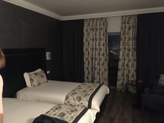 Unser Zimmer im Hotel Suisse