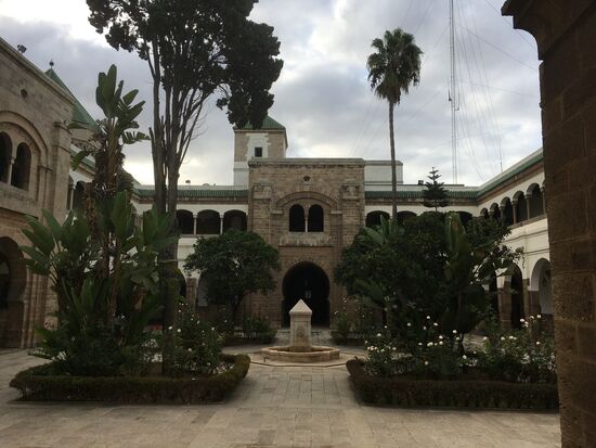 Innenhof der Mahakma du Pacha