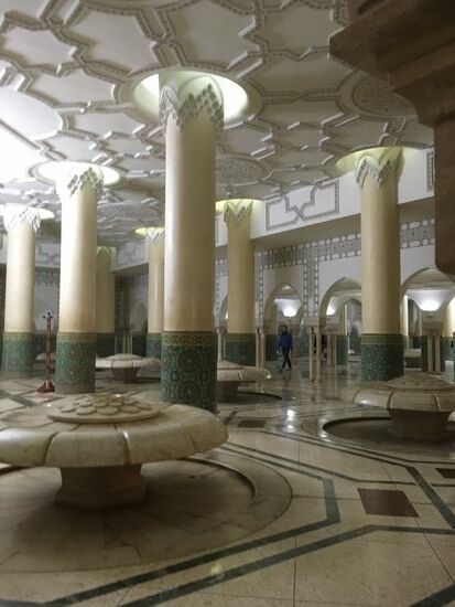 41 Brunnen stehen für die Waschungen zur Verfügung