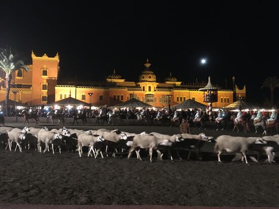 Kulisse aus 1001 und einer Nacht