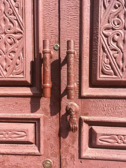 Interessante Türelemente gibt es in Marokko zu sehen