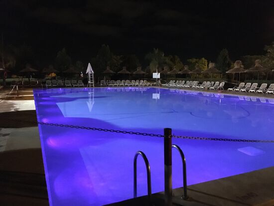 Wieder im Aqua Mirage – wie schön so ein Pool doch sein kann, wenn schon alles schläft