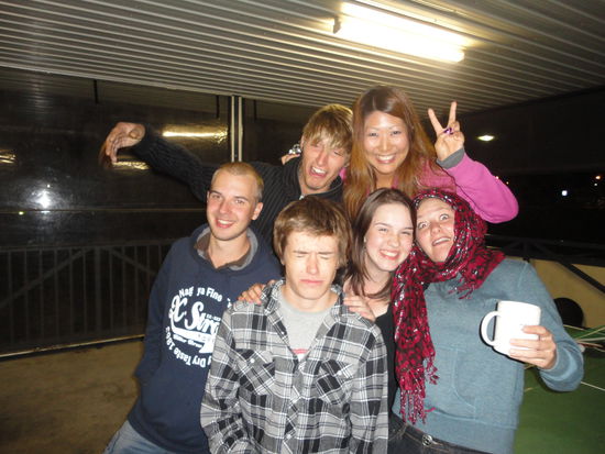 Auf unserem wunderschoenen Balkon