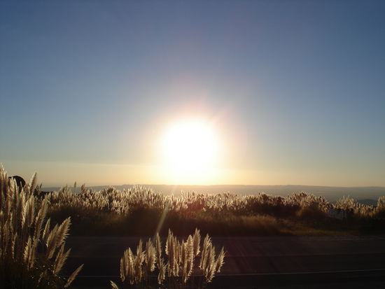 Kurz vorm Sonnenuntergang ....