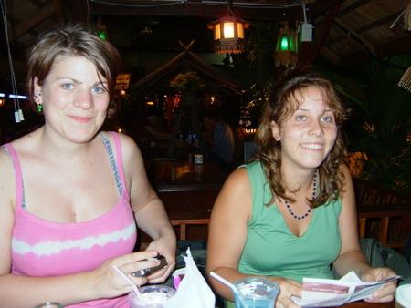 Andrea (links) und Froni (rechts)