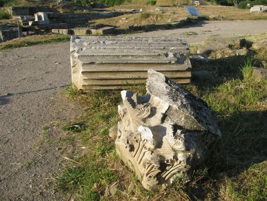 Troja 9 (römische Säulen)