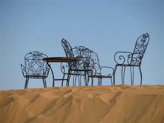 Frühstück bei Sonnenaufgang auf der Düne?