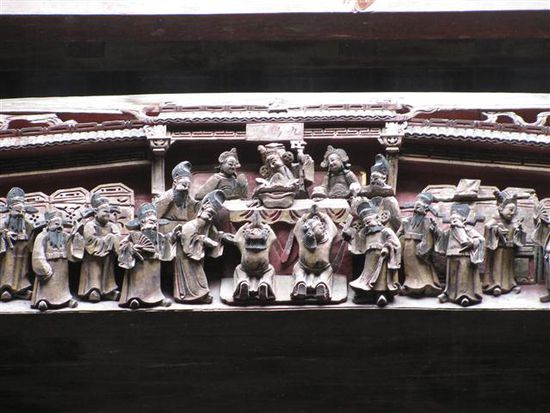 ein Deckenbalken