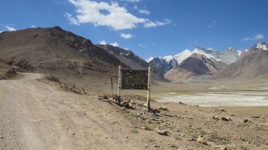 so hoch waren wir seit Ecuador nicht mehr