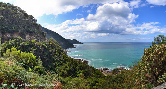 Überall gibt es schöne Ausblicke auf das große, weite Meer......